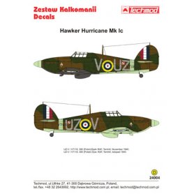 Techmod 24004 Hurricane Mk Ic