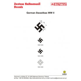 Techmod 24005 German Swastikas WW III