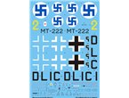 Techmod 1:24 Decals for Messerschmitt Bf-109 G-2 