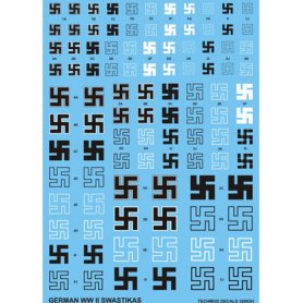 Techmod 1:32 Niemieckie swastyki / WWII