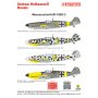 Techmod 1:32 Kalkomanie do Messerschmitt Bf-109 G-2