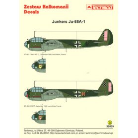 Techmod 32039 Junkers Ju-88A-1