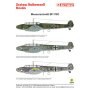 Techmod 1:32 Kalkomanie do Messerschmitt Bf-110C