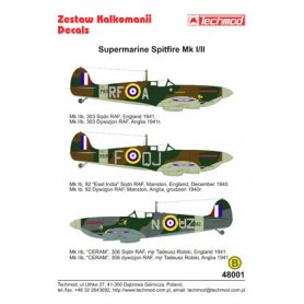 Techmod 48001 Spitfire Mk I/IIb