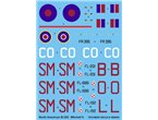 Techmod 1:48 Decals for North American B-25C Mitchell II 