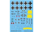 Techmod 1:48 Decals for Messerschmitt Bf-109 F-2 