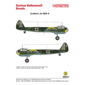 Techmod 48031 Junkers Ju-88A-4