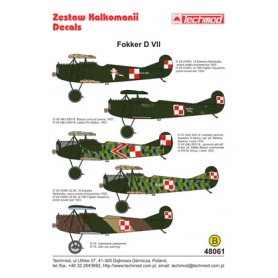 Techmod 48061 Fokker D VII 