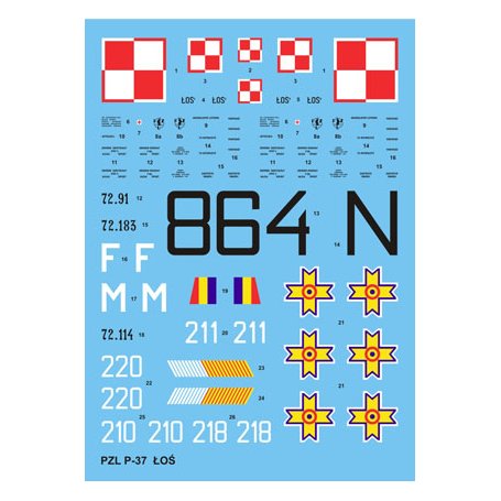 Techmod 48066 PZL-37B Łoś