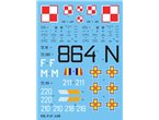 Techmod 1:48 Decals for PZL-37B Los 