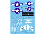 Techmod 1:48 Decals for Grumman TBM-3 Avenger 