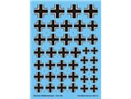Techmod 1:48 Decals German crosses / 1936-1940 