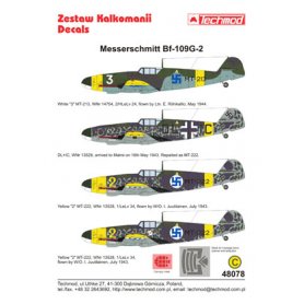 Techmod 48078 Messerschmitt Bf-109G-2