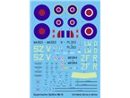 Techmod 1:48 Decals for Supermarine Spitfire Mk.IX 