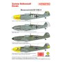 Techmod 1:48 Kalkomanie do Messerschmitt Bf-109 E-4