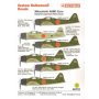 Techmod 1:48 Kalkomanie do Mitsubishi A6M3 Zero