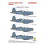 Techmod 1:48 Kalkomanie do Vought F4U-1 Corsair