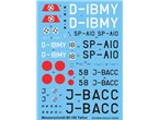 Techmod 1:72 Decals for Messerschmitt Bf-108 Taifun