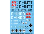 Techmod 1:72 Decals for Messerschmitt Bf-108 Taifun