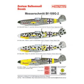 Techmod 72051 Messerschmitt Bf-109G-2
