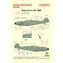 Techmod 1:72 Kalkomanie do Messerschmitt Bf-109E STENCILS