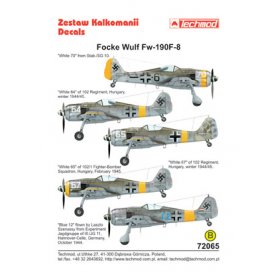 Techmod 72065 Fw-190F-8