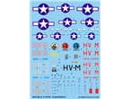 Techmod 1:72 Decals for Republic P-47D/M