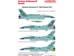 Techmod 1:72 Kalkomanie do F-16 C/D Block 52+