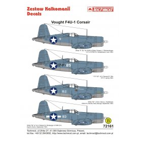 Techmod 1:72 Kalkomanie do Vought F4U-1 Corsair
