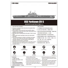 Trumpeter 1:700 USS Yorktown CV-5