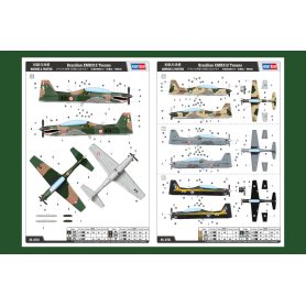 Hobby Boss 81763 Brazilian EMB312 Tucano