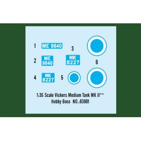 Hobby Boss 83881 Vickers Medium Tank Mk.II