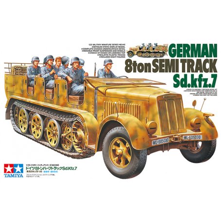 Tamiya 1:35 Sd.kfz.7 German 8 Ton Semi Track