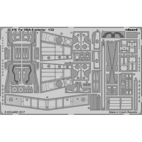 Eduard Fw 190A-8 exterior REVELL