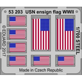 Eduard USN ensign flag WW2 STEEL