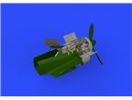 Eduard 1:48 Engine and fuselage guns for Focke Wulf Fw-190 A-4 / Eduard 