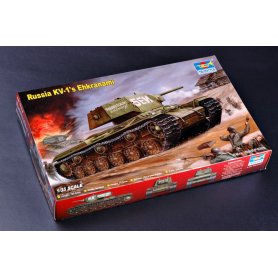 Trumpeter 1:35 KV-1S Ehkranami