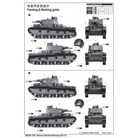 Trumpeter 1:35 Neubaufahrzeug Nr 3-5