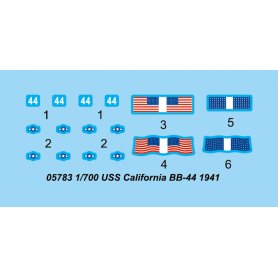 Trumpeter 1:35 USS California BB-44 / 1941