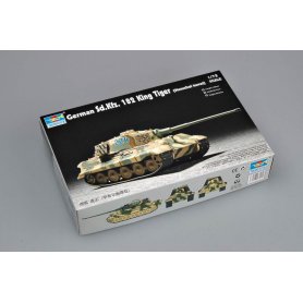 Trumpeter 1:72 Pz.Kpfw.VI King Tiger z wieżą Henschel