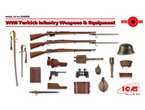 ICM 1:35 Tureckie uzbrojenie i wyposażenie piechoty / WWI