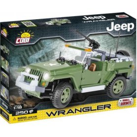 Cobi SMALL ARMY Jeep Wrangler Military / 250 elementów