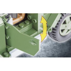 Cobi Small Army 24260 Jeep Wrangler Military 250 k
