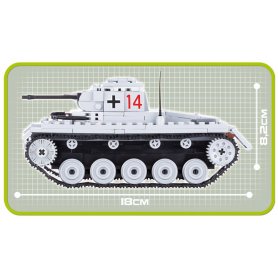 Cobi Small Army Pz.Kpfw.II Ausf.C / 350 klocków
