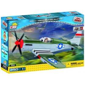 Cobi SMALL ARMY North American P-51 Mustang / 250 elements 