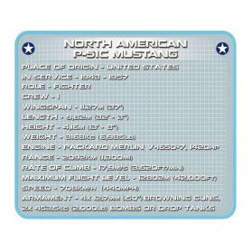 Cobi Small Army 5513 P51 Mustang
