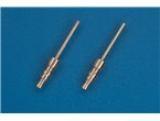 RB Model 1:32 Metal gun barrel endings MG 17 / 2pcs. 