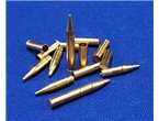 RB Model 1:35 Ammunition 105mm for haubicy M2 / 6 missiles and 12 brasses