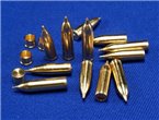 RB Model 1:35 Ammunition 150mm s.l.G.33 / 12 missiles and 4 brasses