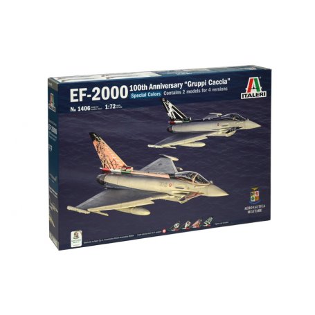 Italeri 1406 EF-2000 100th Anniw. Gruppi Cacccia